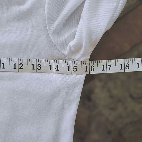 Cupio white lightweight shawl cardigan Size M - Picture 10 of 13